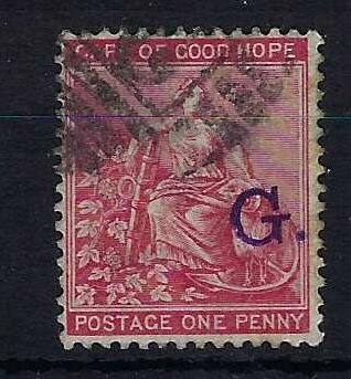 Image of South African States ~ Griqualand West SG 11c FU British Commonwealth Stamp